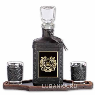Набор для водки «ГИБДД» чёрный